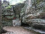 Lurdská jeskyně na Starém Rejvízu