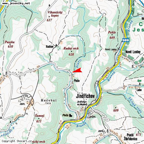Mapa umístění