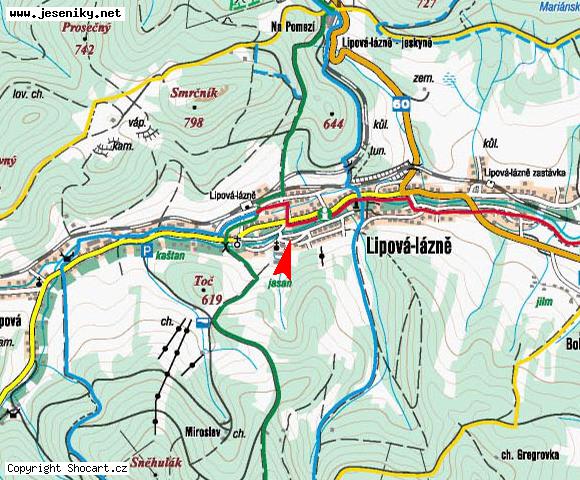 Mapa umístění