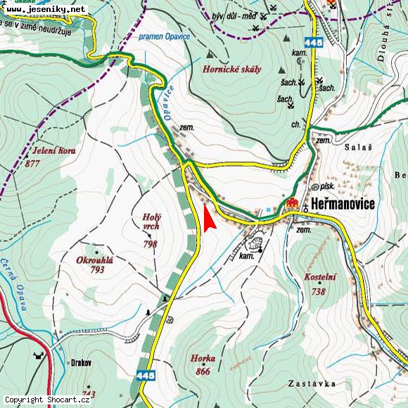 Mapa umístění