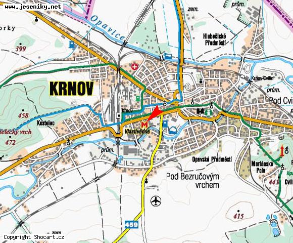 Mapa umístění